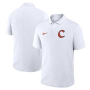 Clemson Nike Dri-Fit Victory Baseball Logo Polo